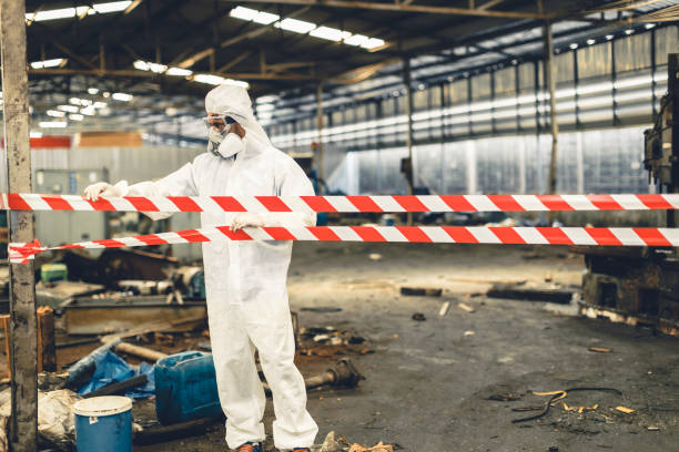 Professional Hoarding Cleanup technician working in Granville, IA